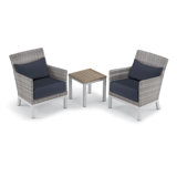 Argento and Travira Outdoor 3 - Piece Conversation Set