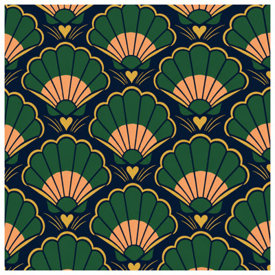 Édredon Art Deco Shells