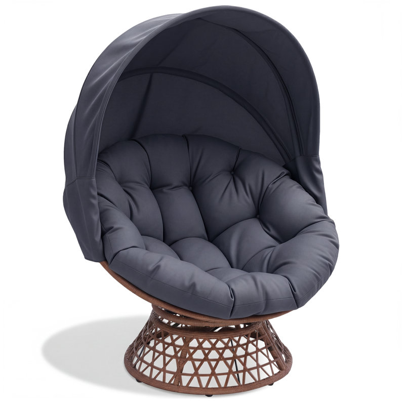 Outdoor Lounge Chair, Grey