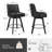 Dryver Swivel 25.98" Counter Stool Set of 4-93940907