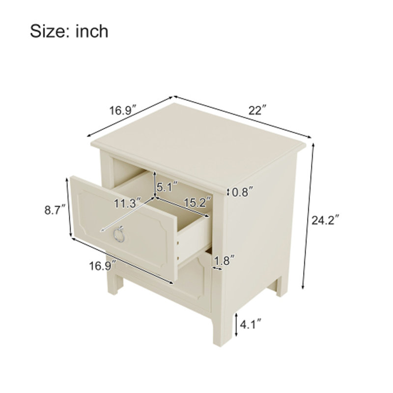 Loganlee 22'' W Nightstand