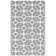 Vannatter Hand Hooked Performance Geometric Rug