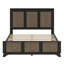 Lit plateforme en bois Farmhouse Modern-152328685-152328684