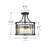 Eura Crystal Semi Flush Mount
