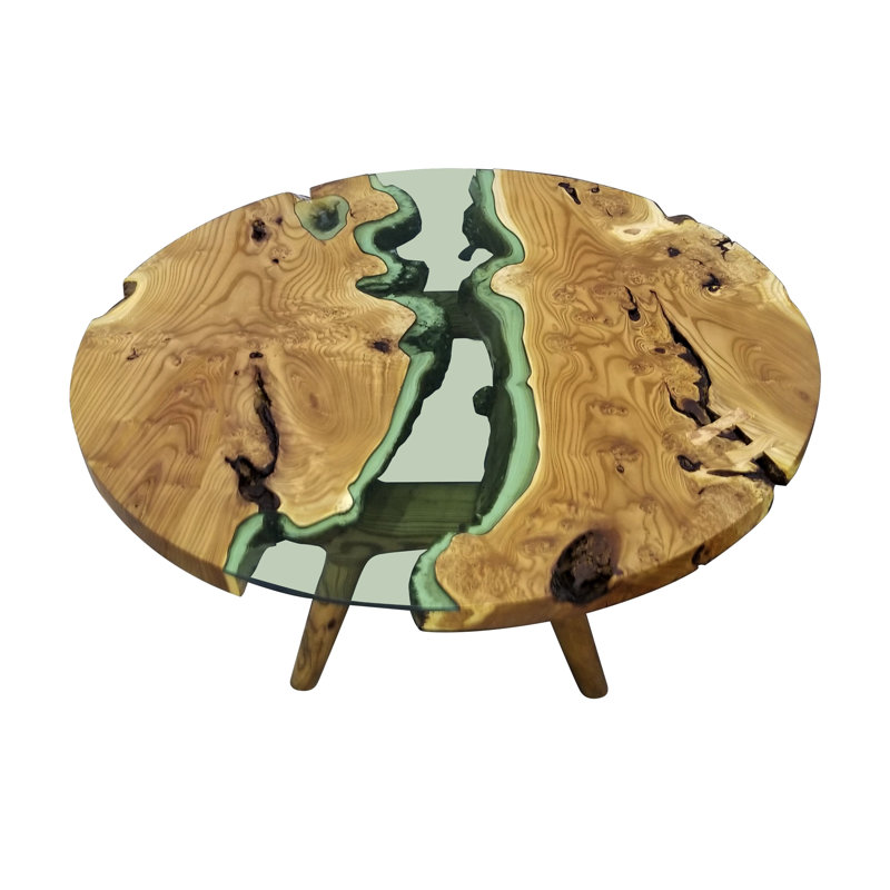 Table basse 4 pieds Elysion, H 17,8 po x L 47,2 po x l 47,2 po