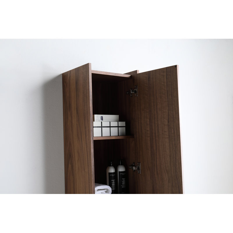 Vivt 13" Wall-Mounted Side Cabinet, Right