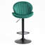 2 chaises de bar ajustables avec dossier et repose-pieds, hauteur comptoir, pour pub, cuisine ou bar.