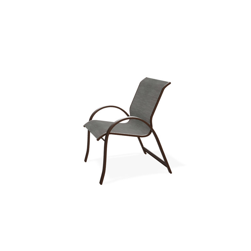 Fauteuil de salle à manger empilable Hiraku, Sicile, Kona