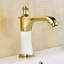 Lavabo vasque rectangulaire en céramique et perle blanche avec capteur de mouvement sans contact Fontana