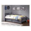 Lit de jour Cargo Gunmetal Finish avec couchette (simple)