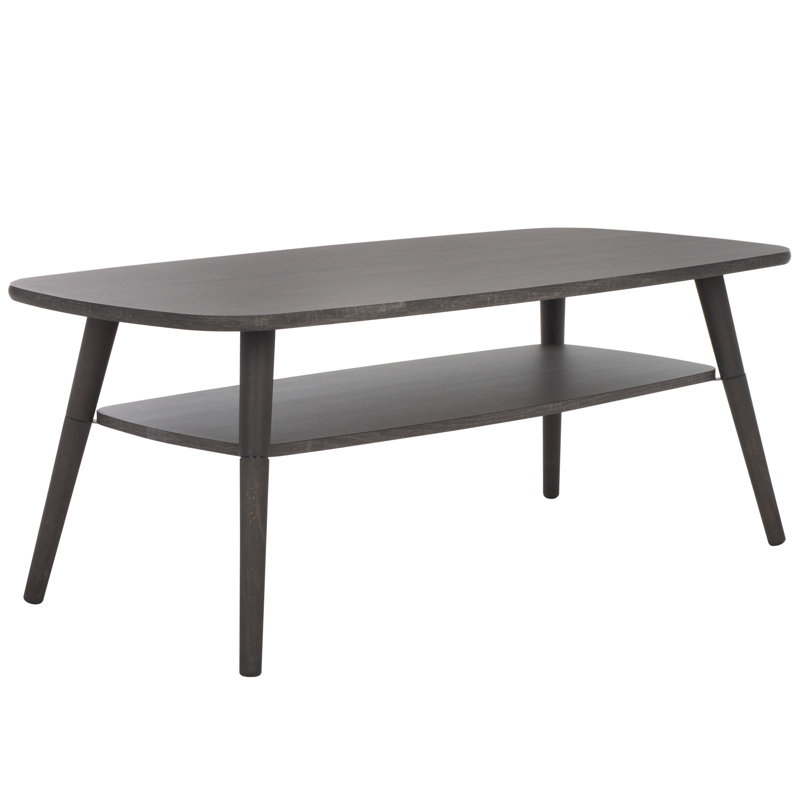 Cabel Coffee Table, Distressed Black