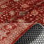 Tapis en chenille de coton rouge pastel Lacasa-371592438