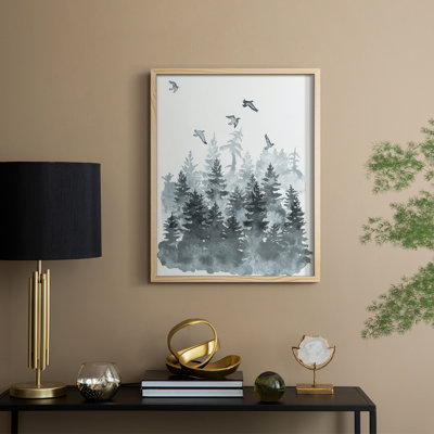 Sierra Vista II Framed Print - Solid Wood