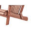 Chaise d'extérieur en bois Hemlock