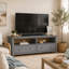 Meuble télé 55 po avec 2 tiroirs et beaucoup de rangement Albrecht-962291936