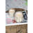Scented Jar Candle with Glass Holder