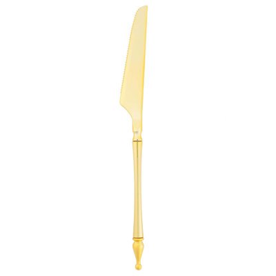Muchuan Flatware Plastic Gold Knives