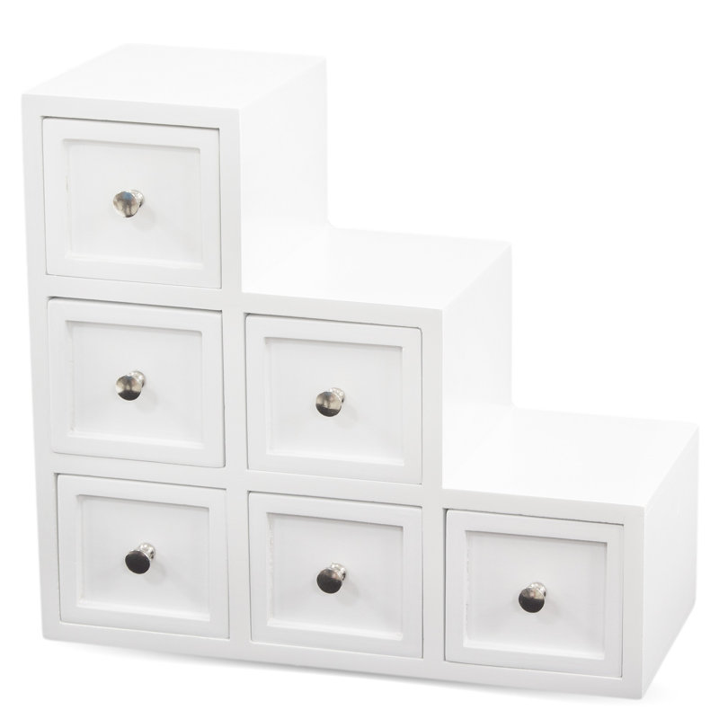 Wood Jewelery Box + Drawers