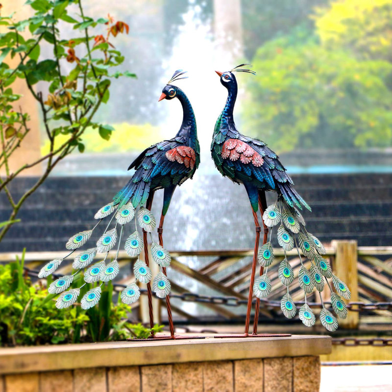 Peacock Statue