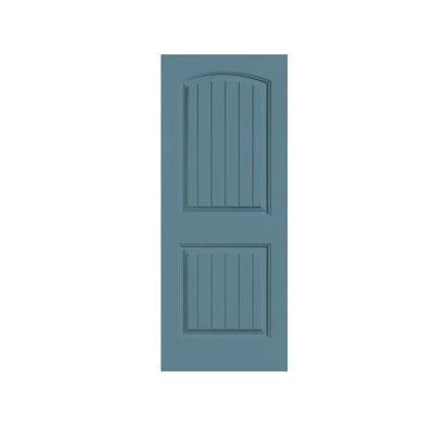 80'' Hollow Paneled Painted without Installation Hardware Kit Barn Door