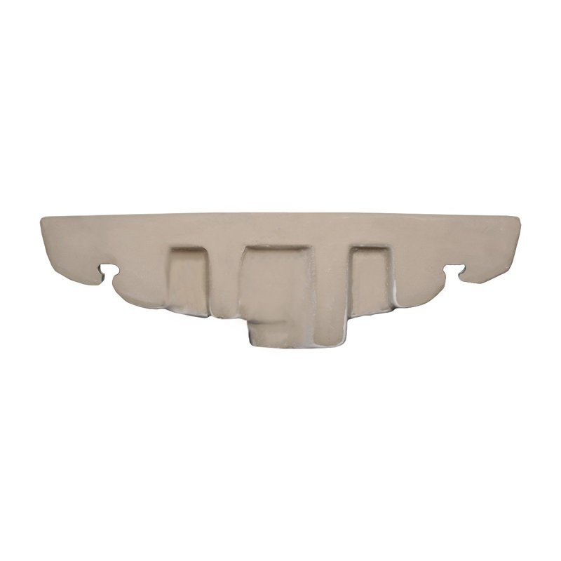 Edgewood White Ceramic Wall-Mount Vessel Sink with Chrome Faucet