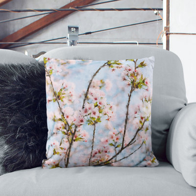 Floral Square Cushion