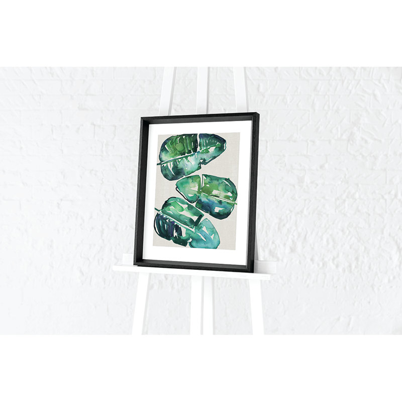 Banana Leaves by Summer Thornton - Single Picture Frame Print