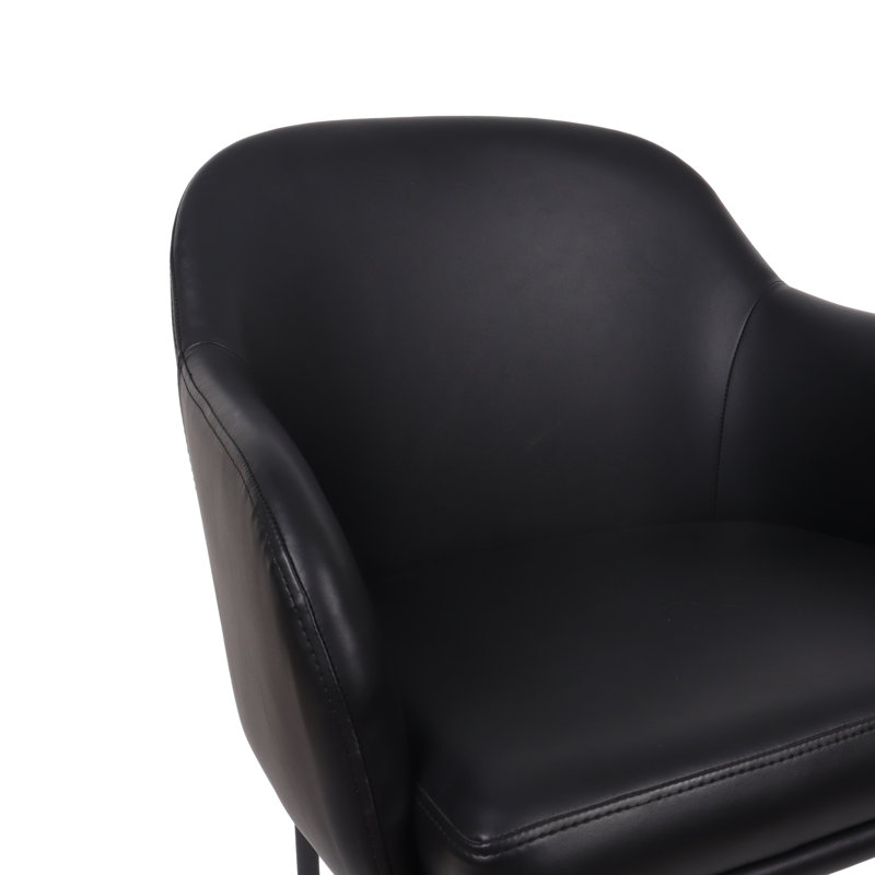 Fauteuil de salle à manger Loft, Noir