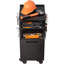 Armoire à outils roulante étroite 34,3 po - Rangement de garage peu encombrant avec porte verrouillable, 2 tiroirs et grande poignée, organisateur en métal mince pour espaces restreints, buffet