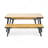 1 Dining Table, 2 Dining Benches