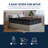 Alpine Breeze Graphite Infused Memory Foam, Firm Feel, 14.5" Mattress-53134483