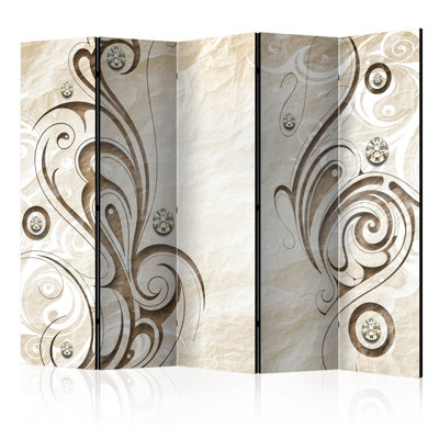 Solid Wood Folding Room Divider