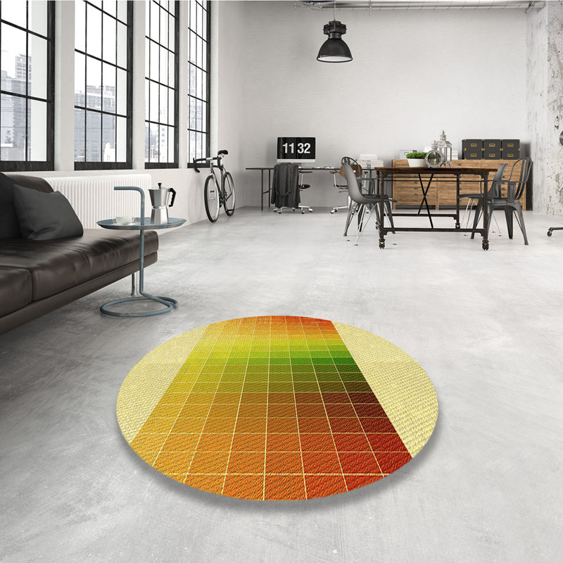 Tapis 100% à motif lavable à la machine 2989, Rectangle 3 pi x 5 pi