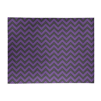 Chenille Chevron Indoor Rug