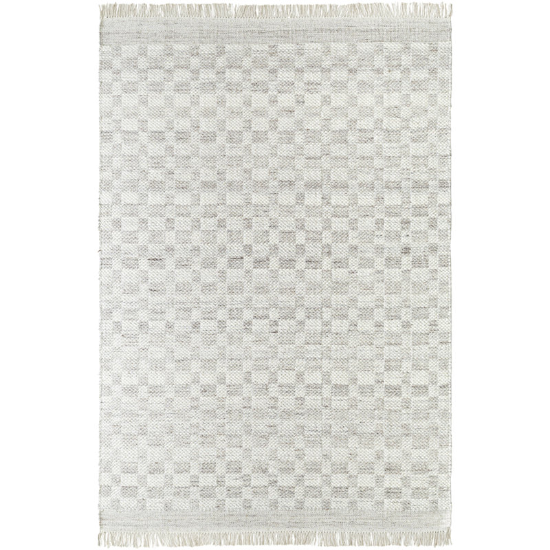 Tapis gris / ivoire Lavande, Rectangle 3 pi 6 po x 5 pi 6 po