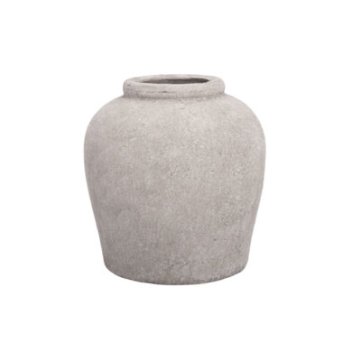Terracotta Vase Grey
