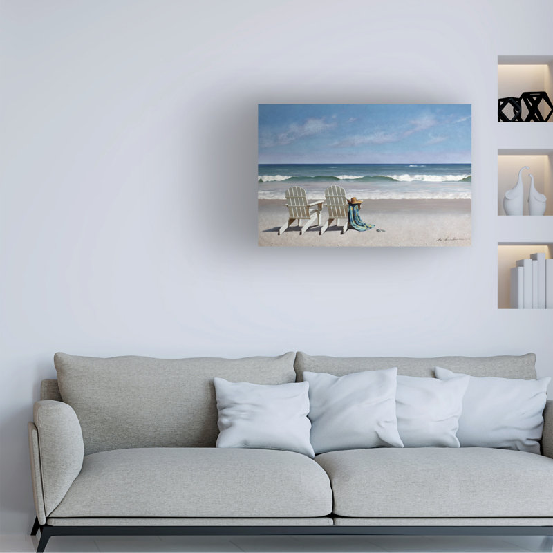 «Tide regarder» par Zhen Huan Lu - photographie sur toile tendue, H 16 po x l 24 po x P 2 po