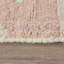 Tapis rose en laine touffeté à la main Abstract-22946758