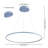 Odin 1-Light LED Unique / Statement Chandelier-116415418-71027345