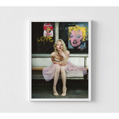 Marilyn Reimagined - Pop Art, reproduction de photo