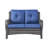 Schutt 22" W Olefin Outdoor Seat/Back Cushion with Removable Zippered Covers-101539916-88582758