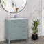Meuble-lavabo simple 30 po avec plateau en céramique Sidman-226086276