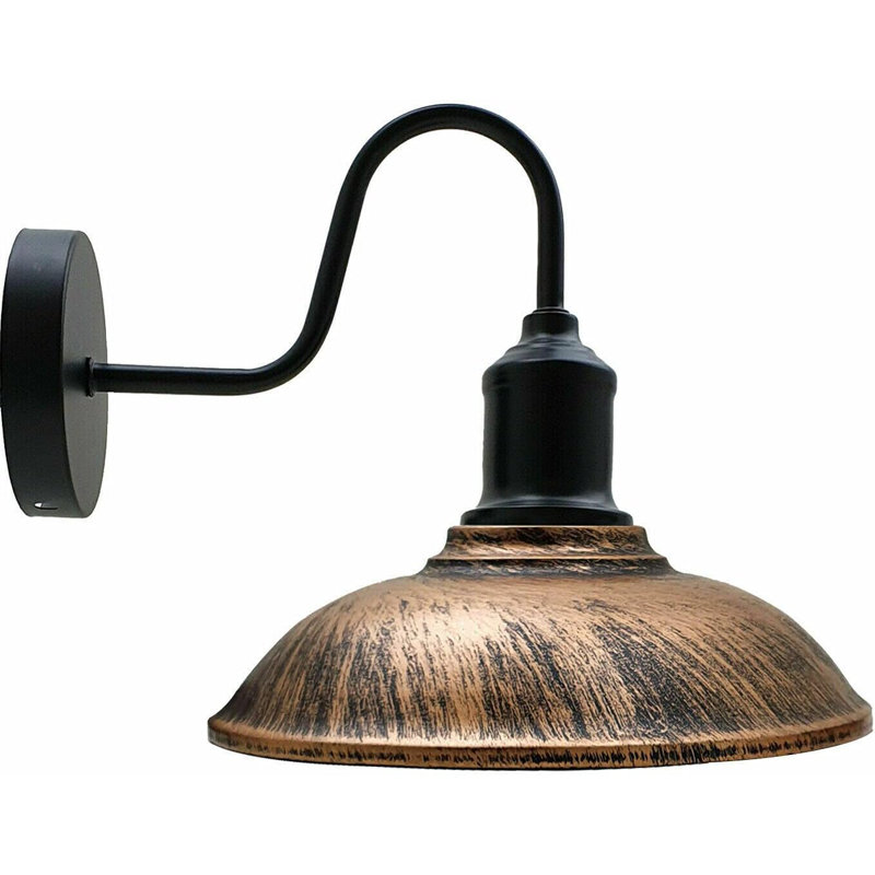 Amillio Armed Sconce, Brushed Copper