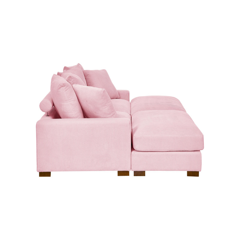 Zaheer 86'' Corduroy Sofa