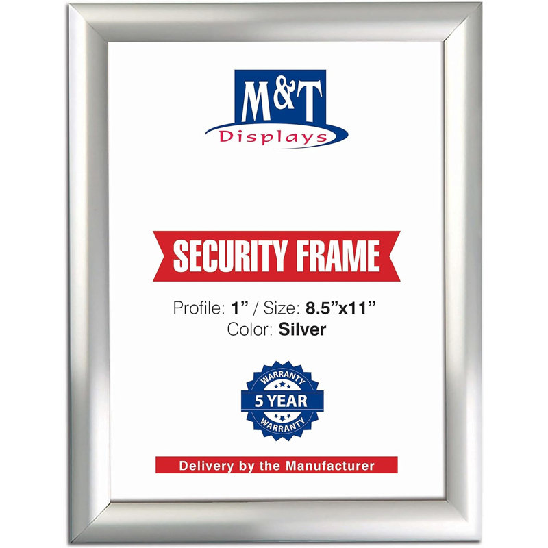 Aluminum Security Snap Poster