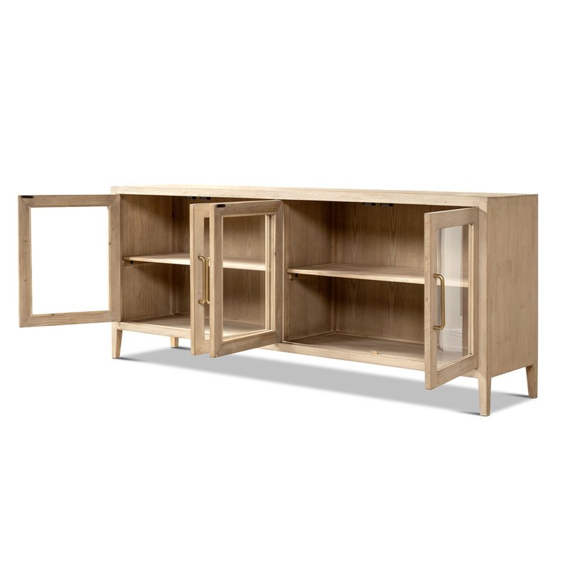 Marlowe 83" Glass Door Sideboard