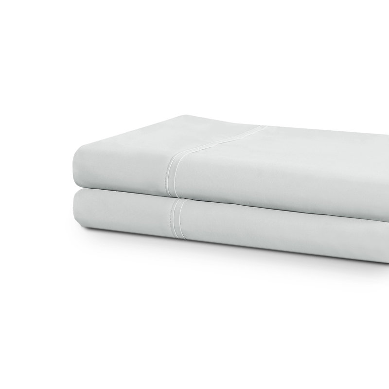 Taie d'oreiller en microfibre douce - Basics by Wayfair ™, Très grand, Gris clair