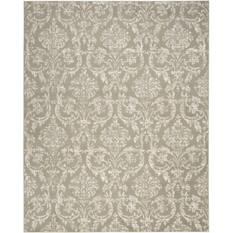 Bilbrey Damask Area Rug