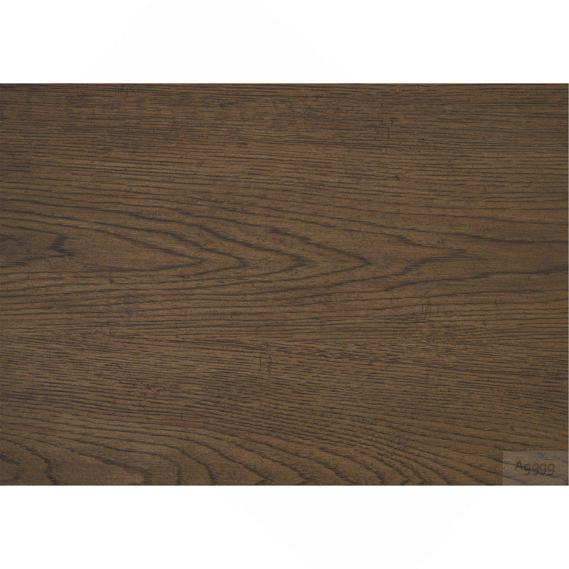 Table de chevet transitionnelle brun antique 1pc