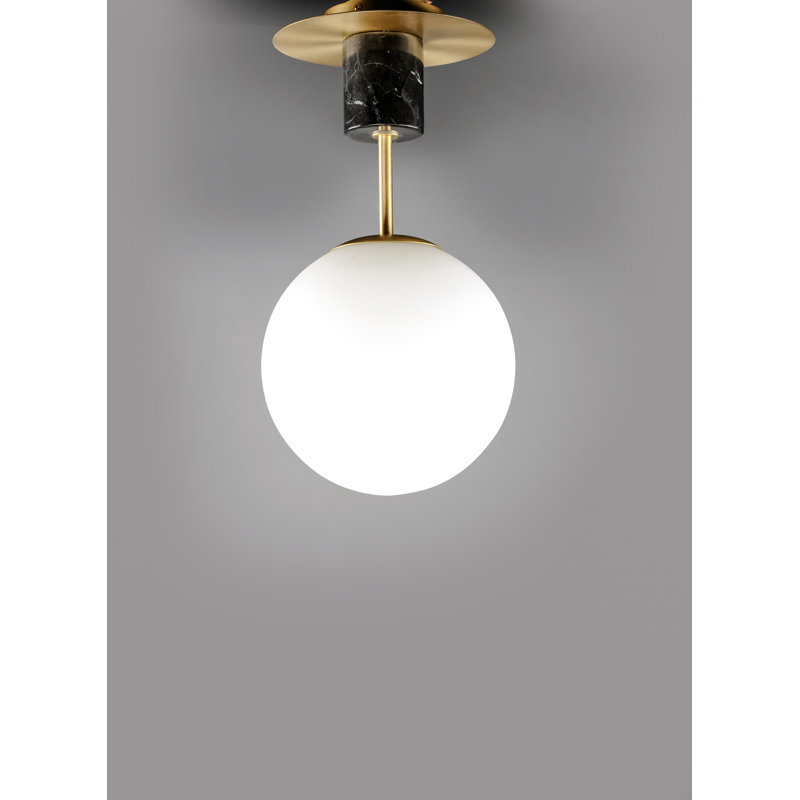Drake Glass Semi Flush Mount